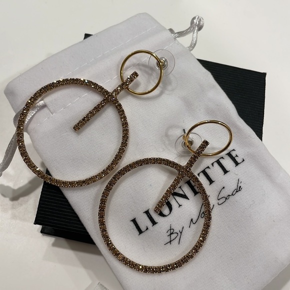 New Lionette by Noa Sade Gabriella hoop earrings